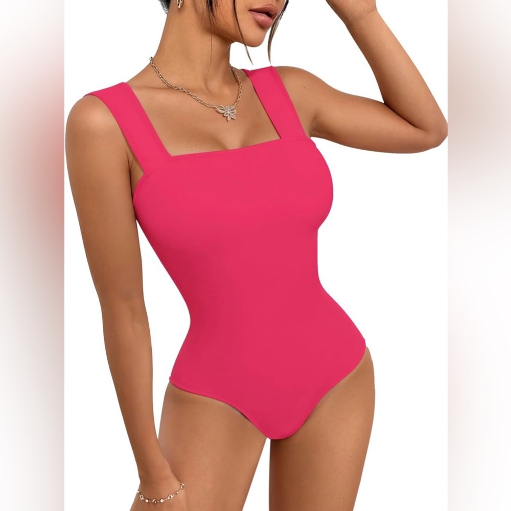 Elegant Pink Woman’s bodysuit